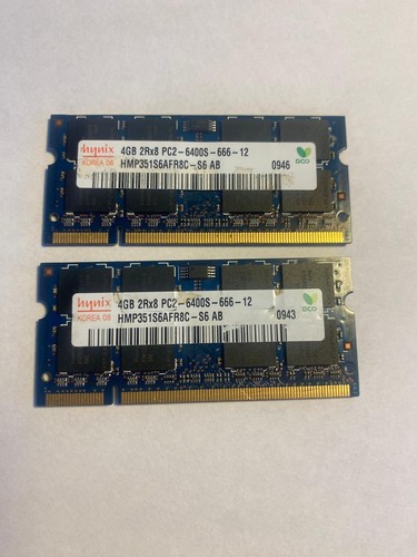 Ddr2 ram 2x4gb - ram, sodimm