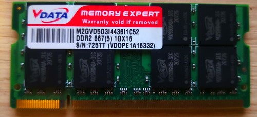 Memoria ram sodimm 200 pin - memoria,