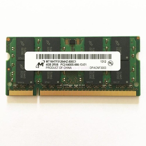 Micron 4gb pc2 - pc2-6400, ddr2