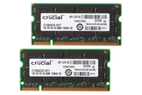 Crucial 1 gb ddr - 2,