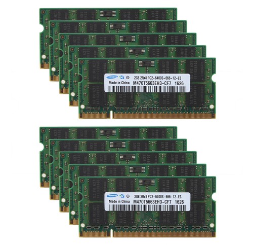 Lotto 2gb samsung 2rx8 - 2gb,