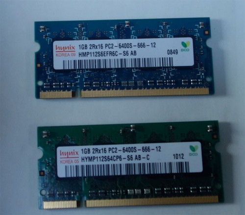 Memoria ram 2x1 gb - ram, 2x8