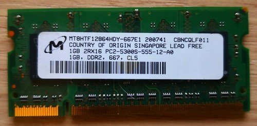 Memoria ram sodimm - sodimm, pin