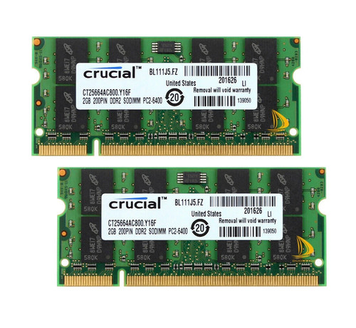 Crucial 8gb 4gb 2gb - crucial, 2rx8