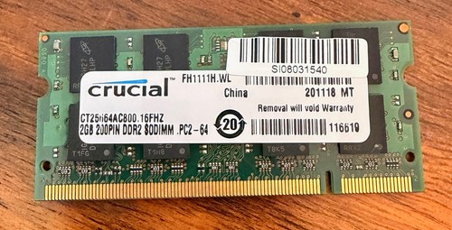 Crucial 2gb 200 pin - , ddr2